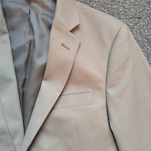 NWT 42R J.Crew Factory Thompson University Blazer TruTemp Khaki Twill Sport Coat - Picture 6 of 15